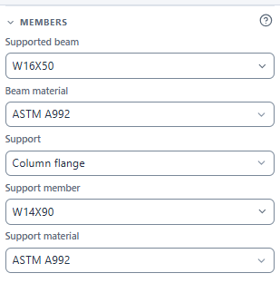 Members section
